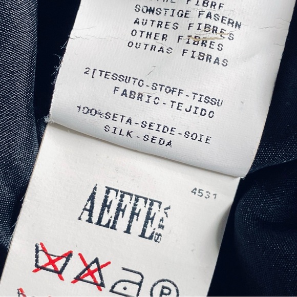 JEAN PAUL GAULTIER FEMME WOOL PLEATED SINGLE BREASTED VINTAGE BLAZER Black 6 - Picture 12 of 13